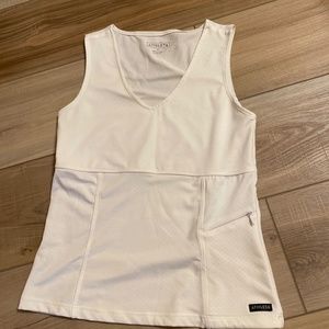 Athleta white tank top